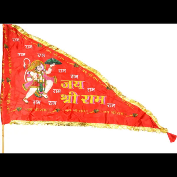 Red Hanuman flag